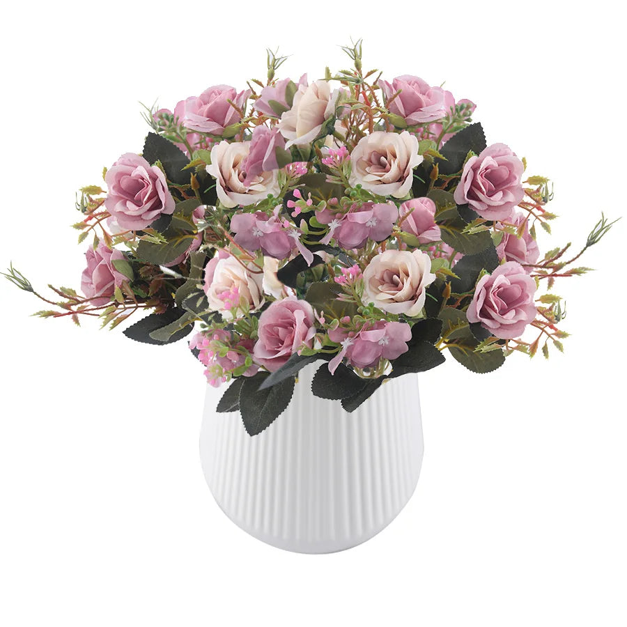 Artificial Rose Bouquet Stem