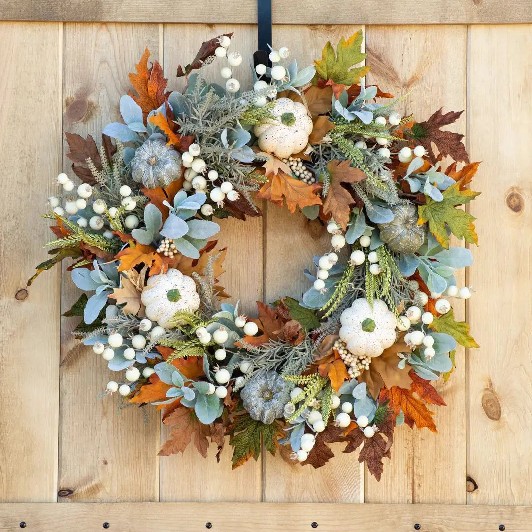 Pumpkin Autumn Wreath