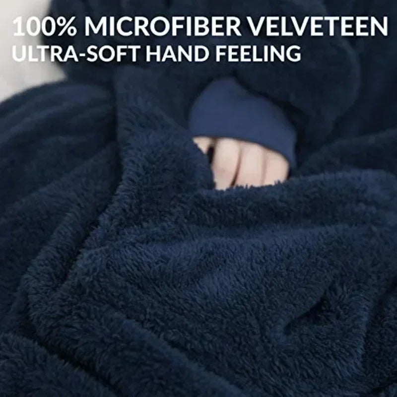 Wearable Hooded Blanket