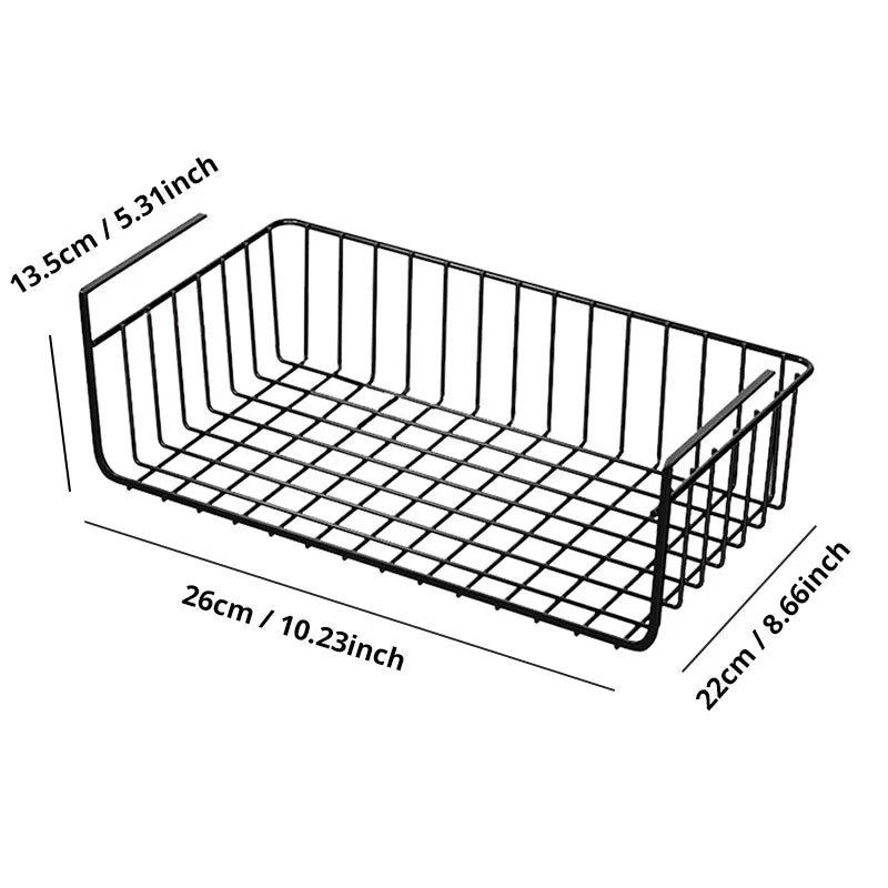 Wire Under-Shelf Storage Basket