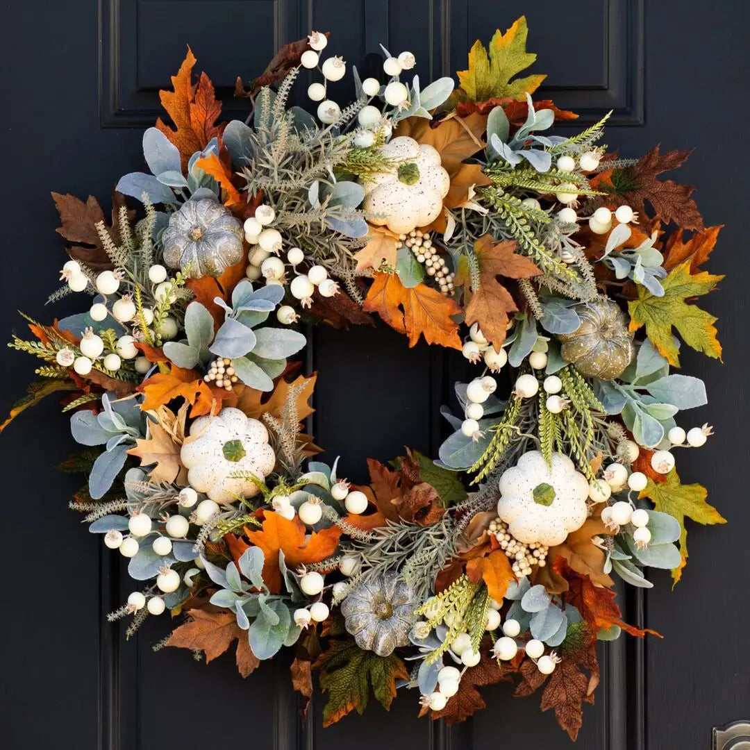 Pumpkin Autumn Wreath