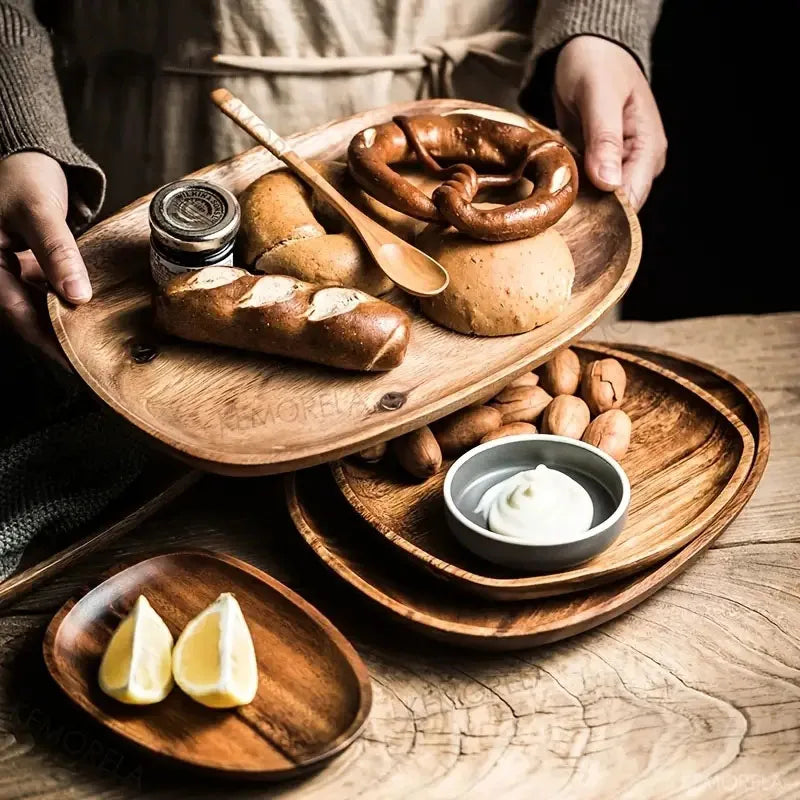 Wooden Serving Plates
