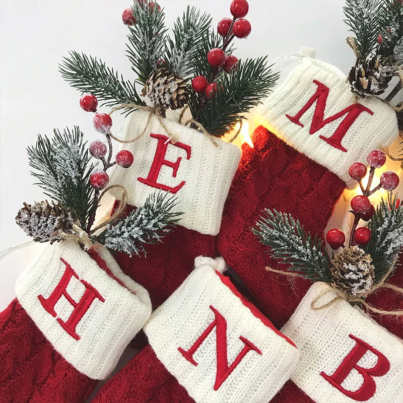 Mini Letter Christmas Stocking