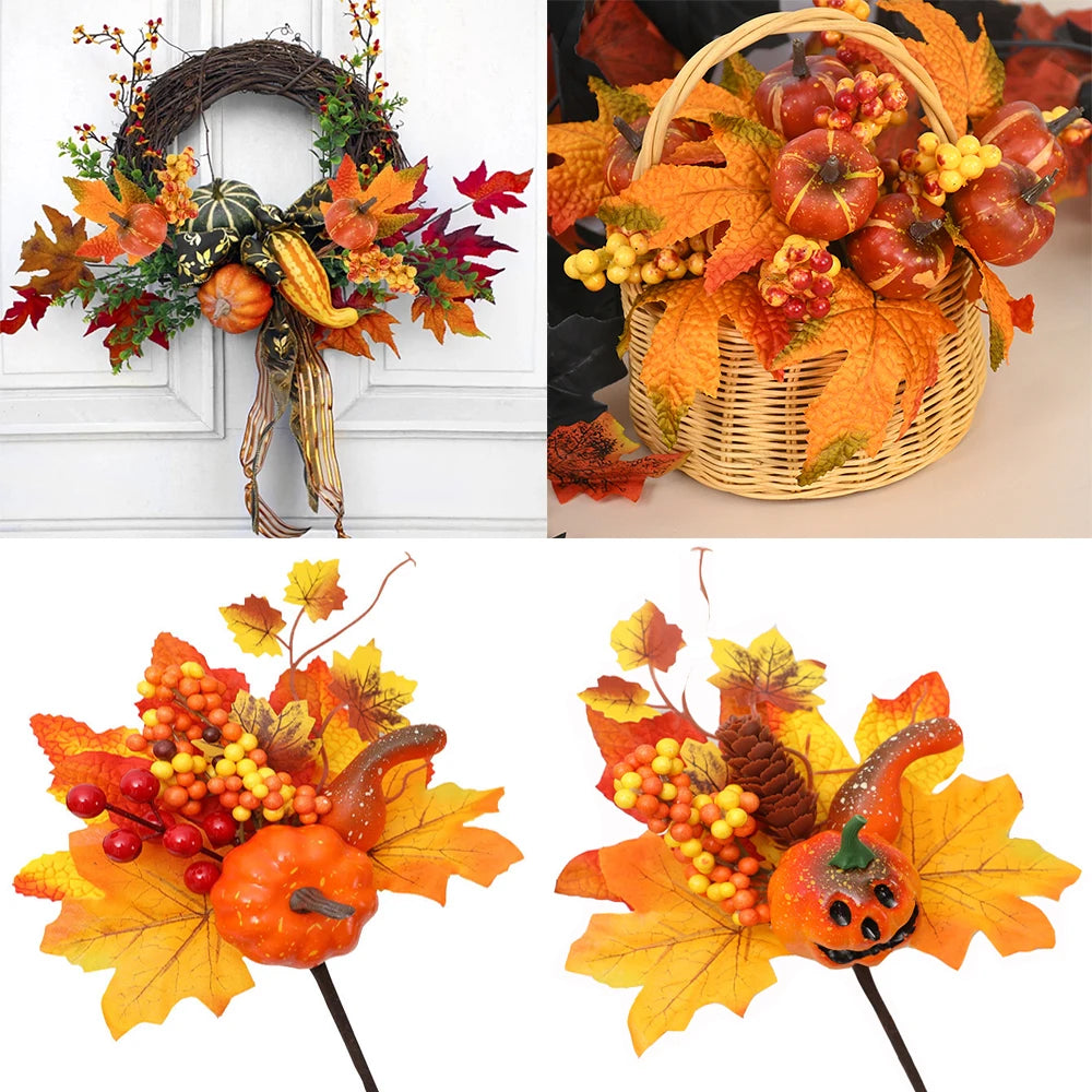 Pumpkin Decoration Branch