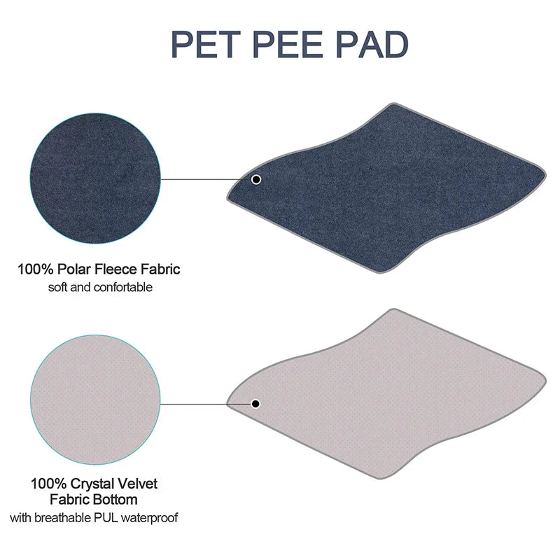 Puppy Pads Reusable Washable Pet Training Pads Towel