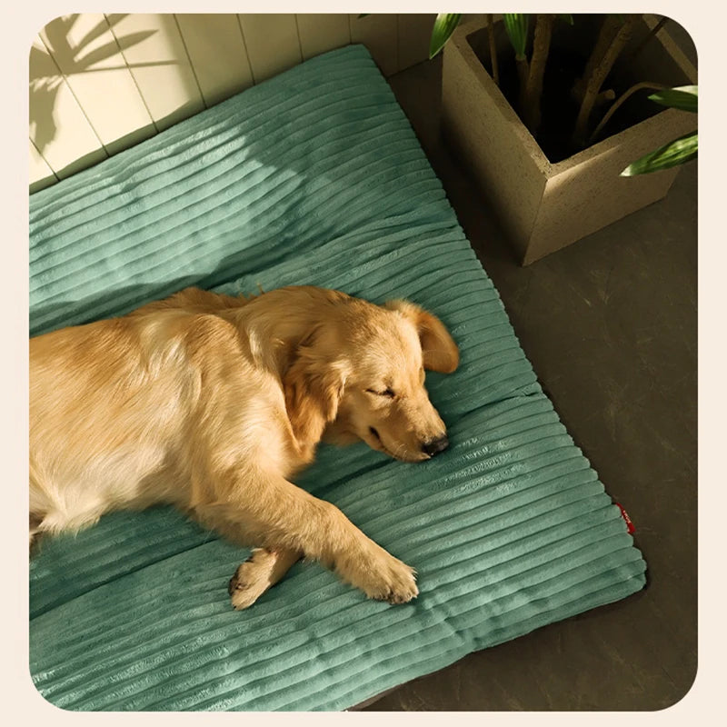 Luxury Corduroy Dog Bed Pet Mattress