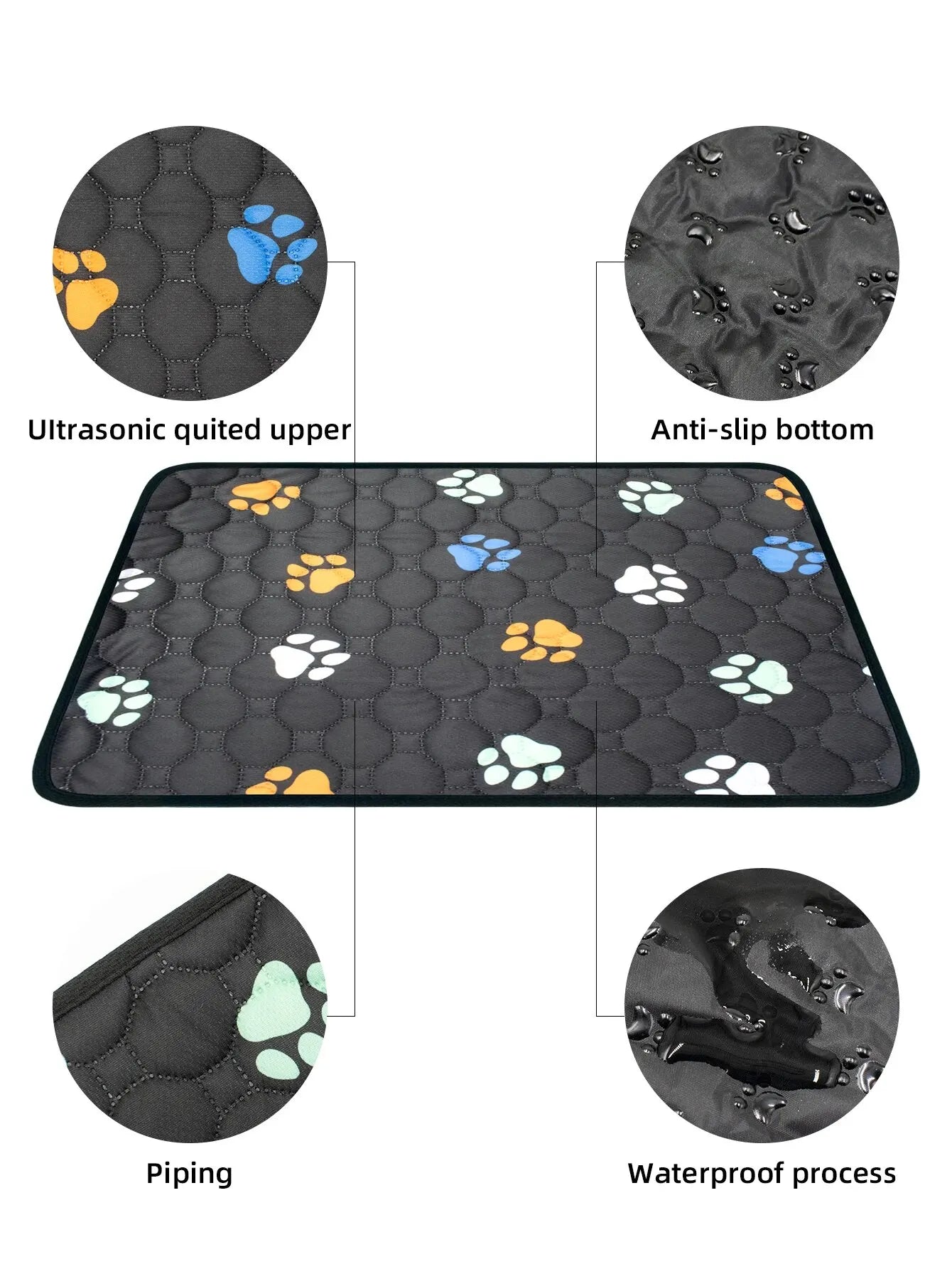 Washable Dog Mat Pet Rug