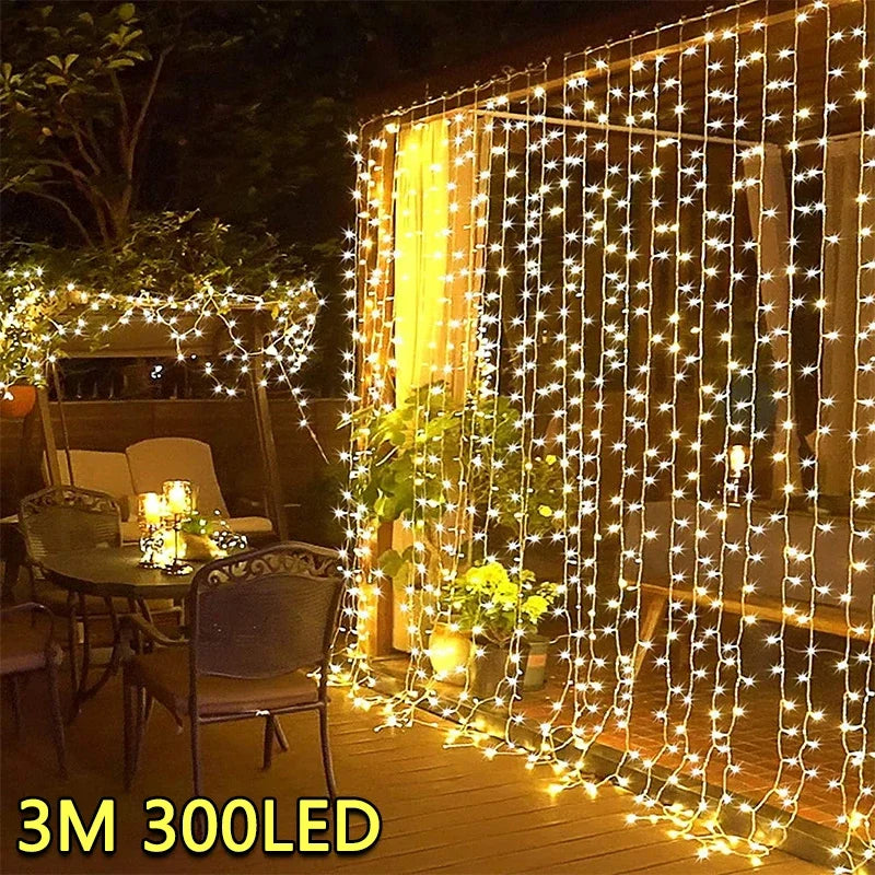 LED Fairy Light Curtain