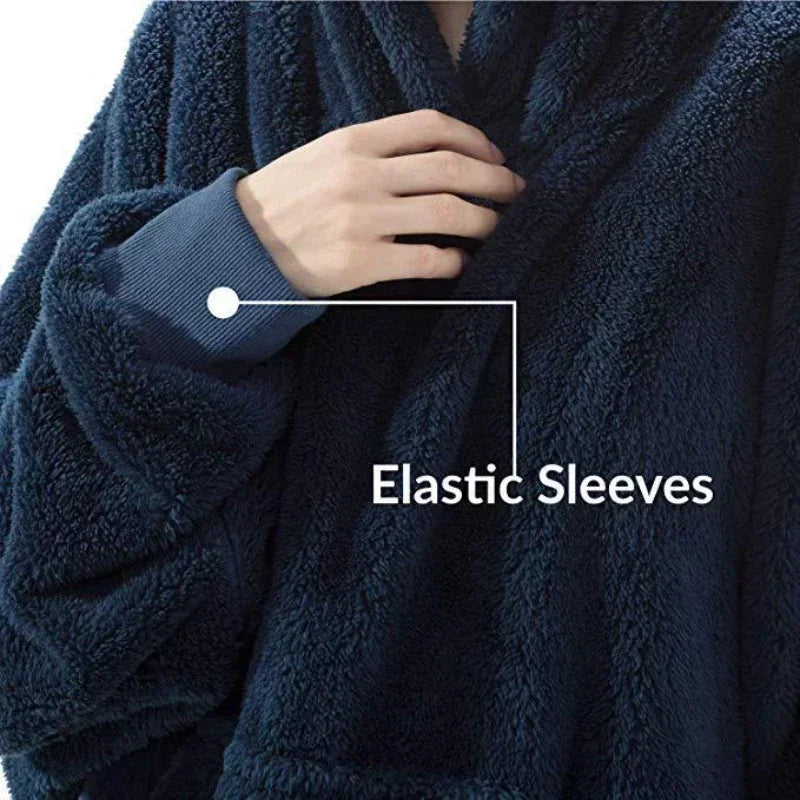 Wearable Hooded Blanket