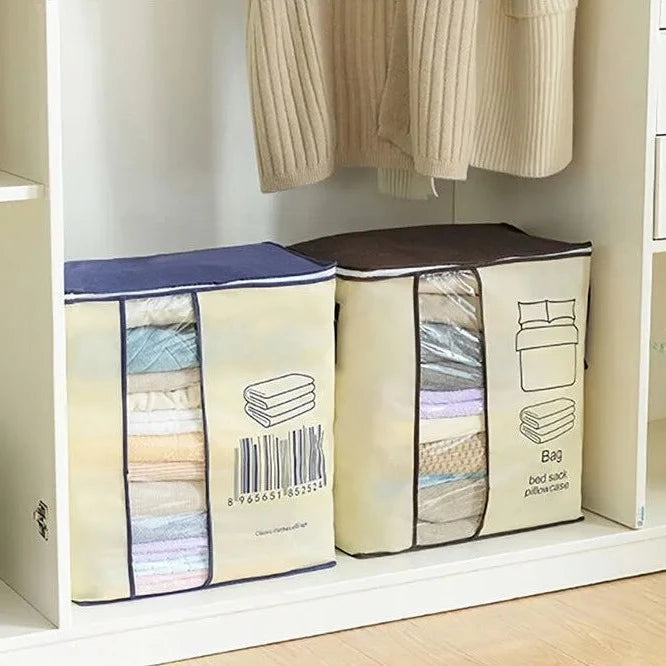Fabric Multipurpose Storage Bag for Bedroom and Living Room