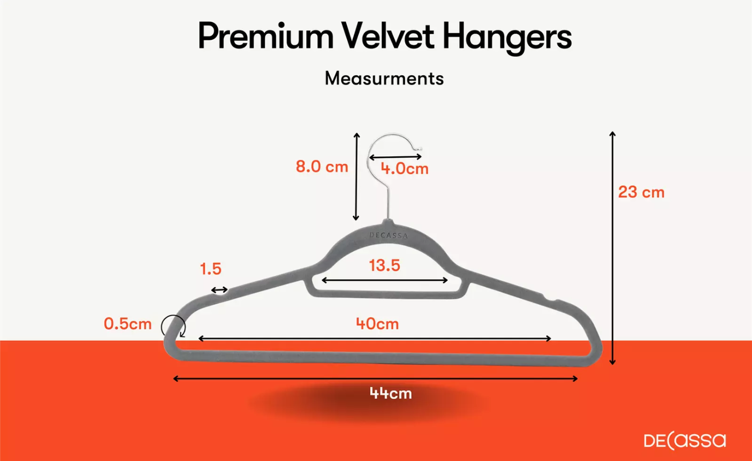 Premium Velvet Hangers Non Slip Flocked Pack of 150 Grey