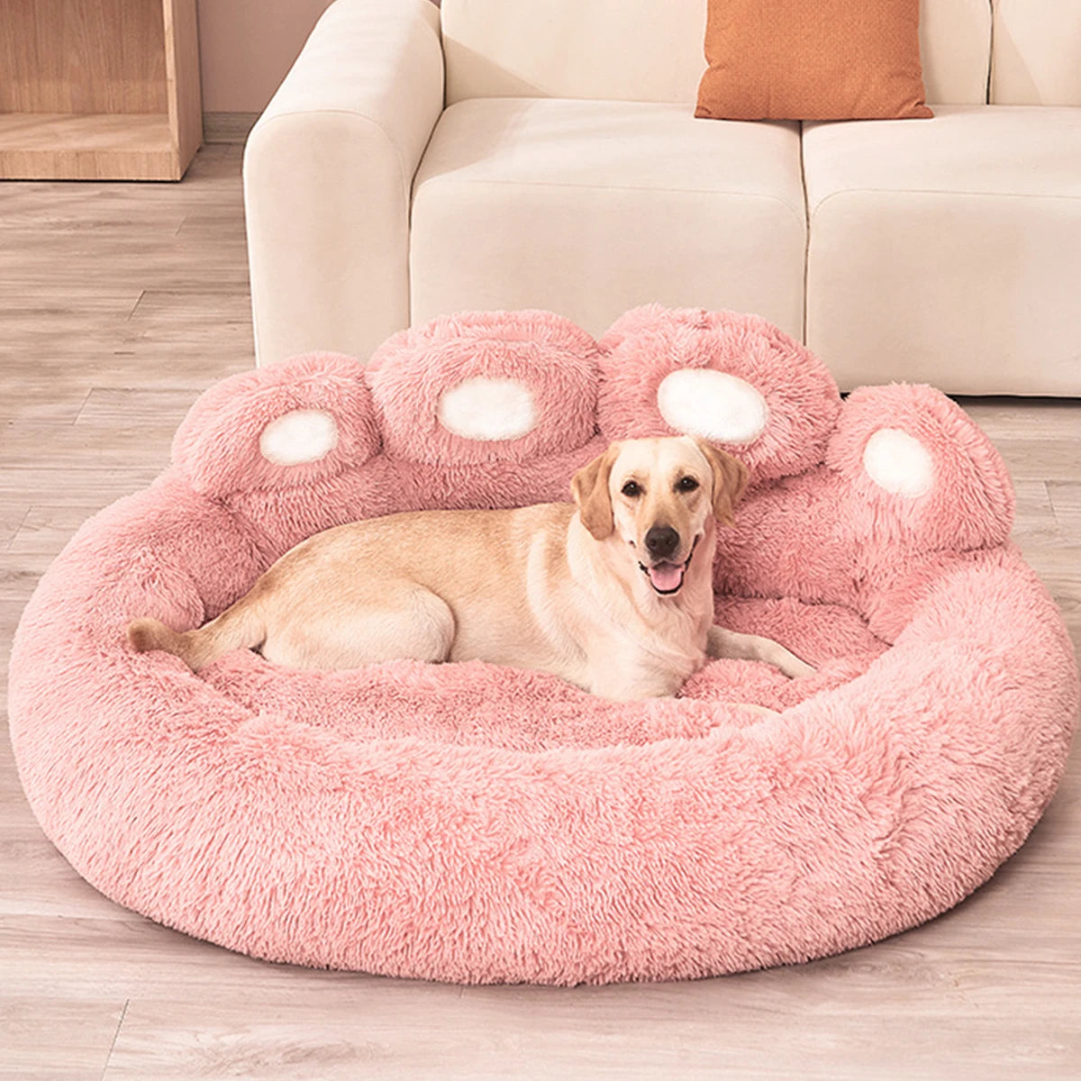 Paw Print Dog Bed Pet Mattress