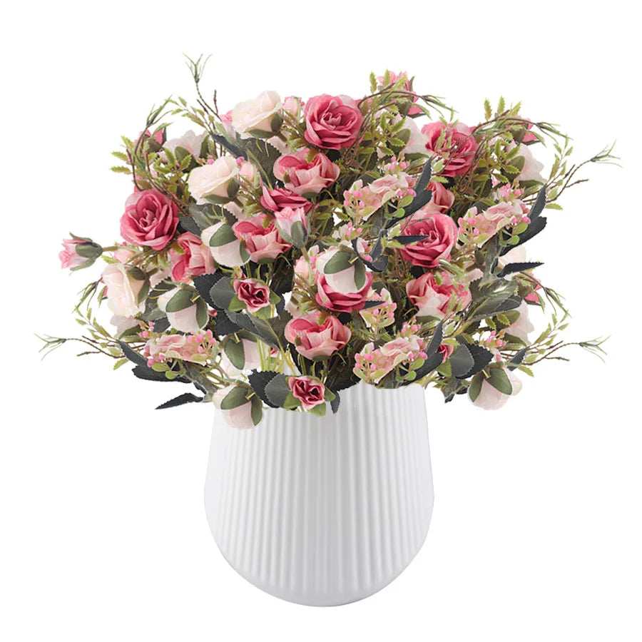Artificial Rose Bouquet Stem