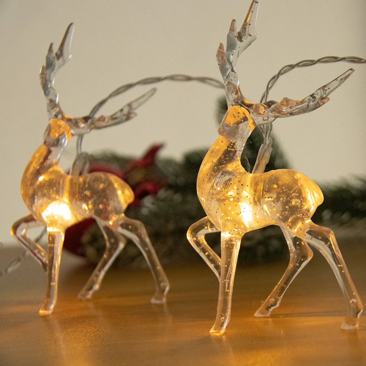 Reindeer Christmas Fairy Lights