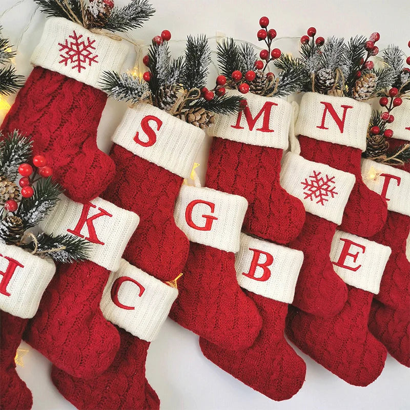 Mini Letter Christmas Stocking