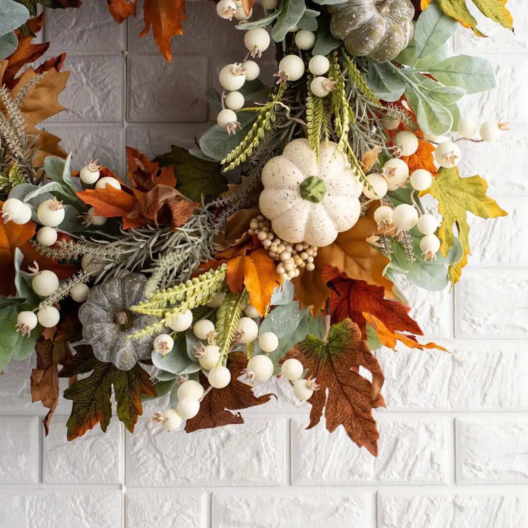 Pumpkin Autumn Wreath