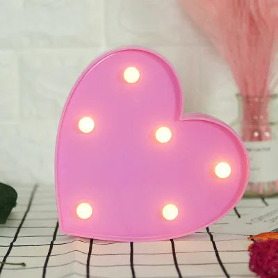 Love Graphic LED Lamp