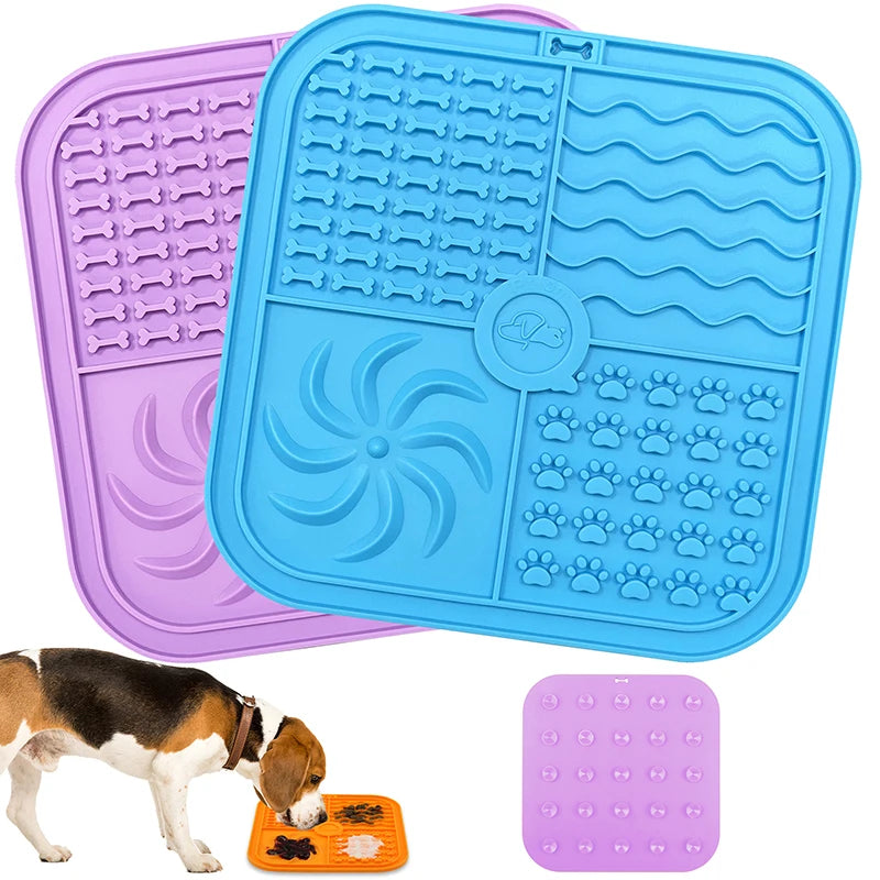 Suction Lick Mat Slow Greedy Feeder for Dogs and Cats
