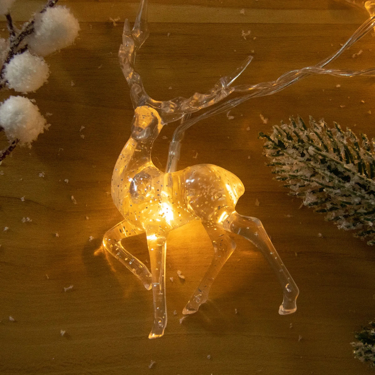 Reindeer Christmas Fairy Lights