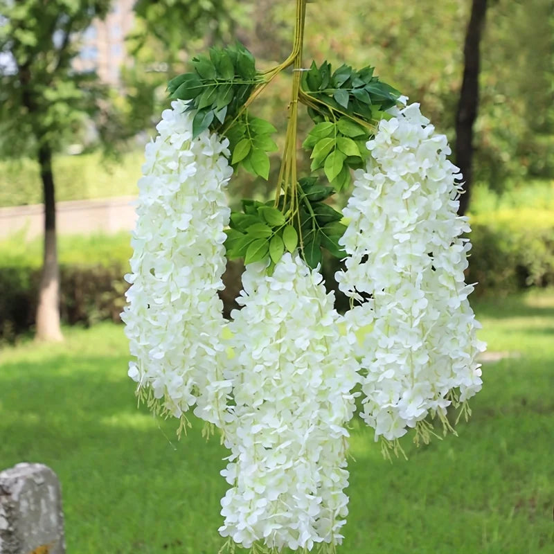 Artificial Hanging Wisteria 12 Pack