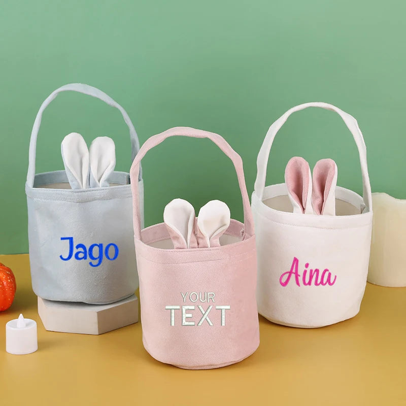 Personalised Easter Bunny Baskets