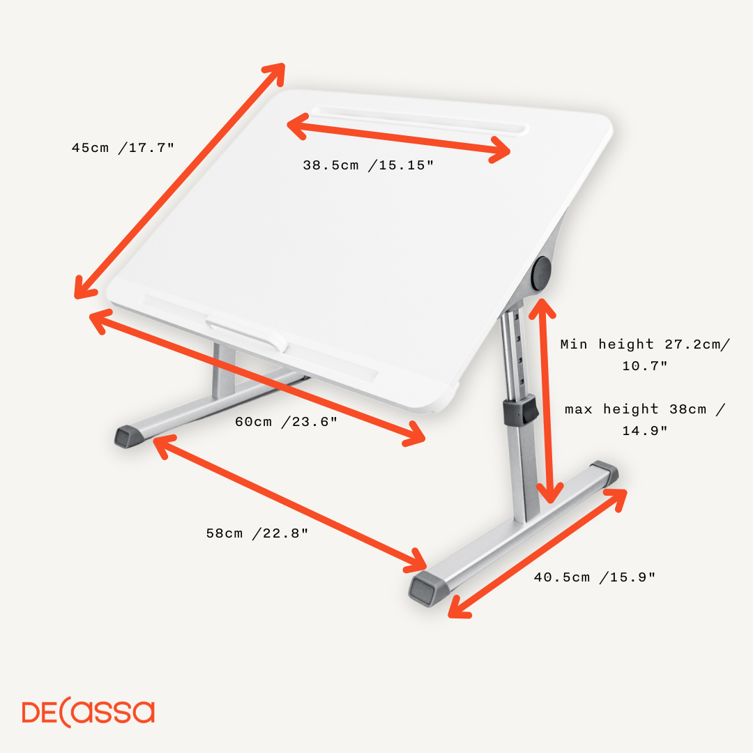 Adjustable Laptop Book Reading Table Stand