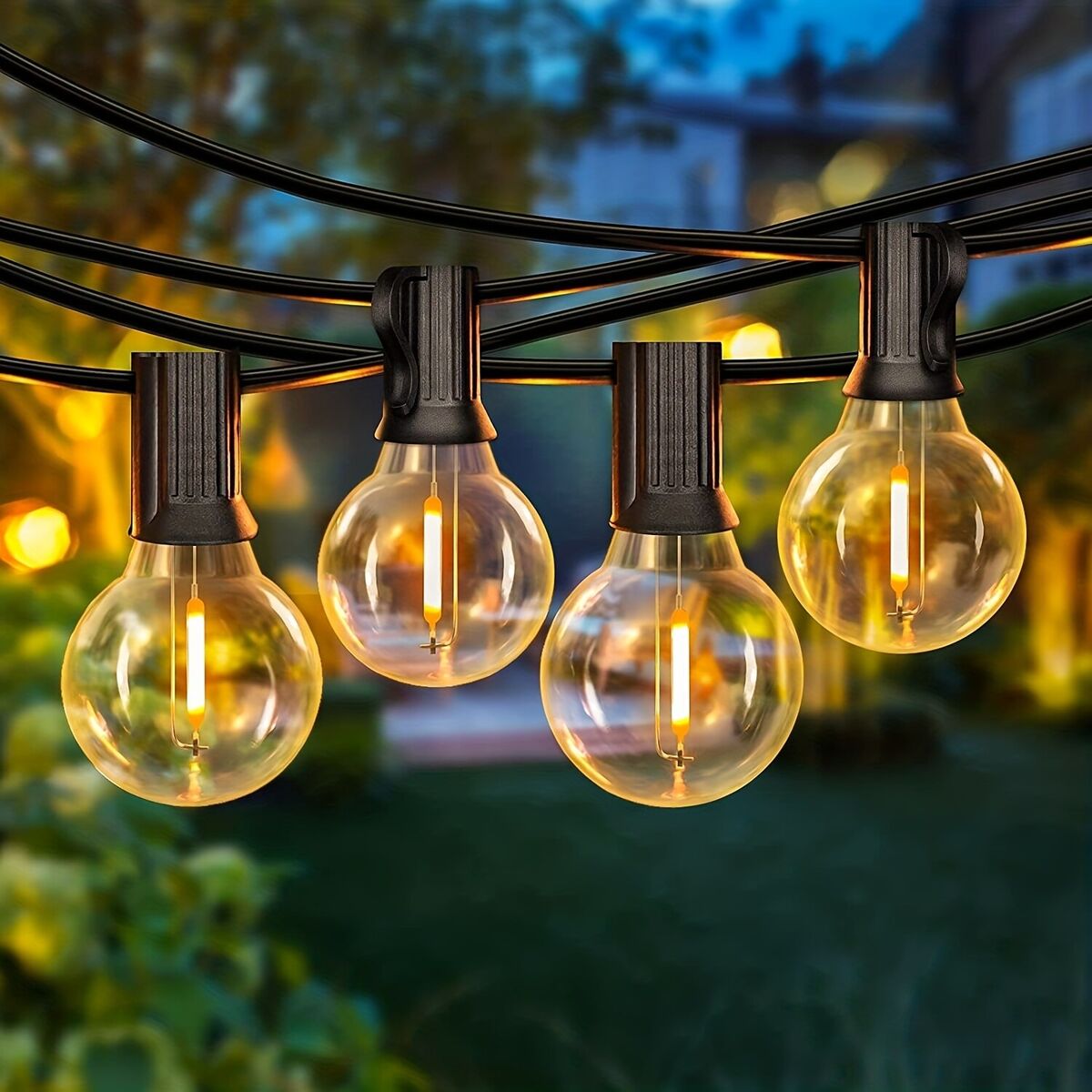 Ball String Solar Powered Garden Lights LED